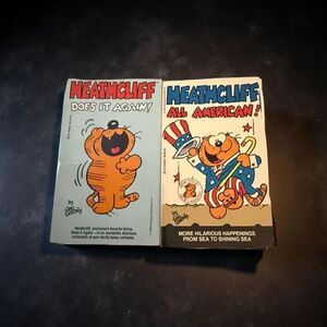 Vintage Heathcliff the Cat Comic Paperback Does It Again & All American Books